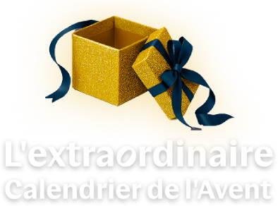 Cadeau l'extraordinaire calendrier de l'Avenant